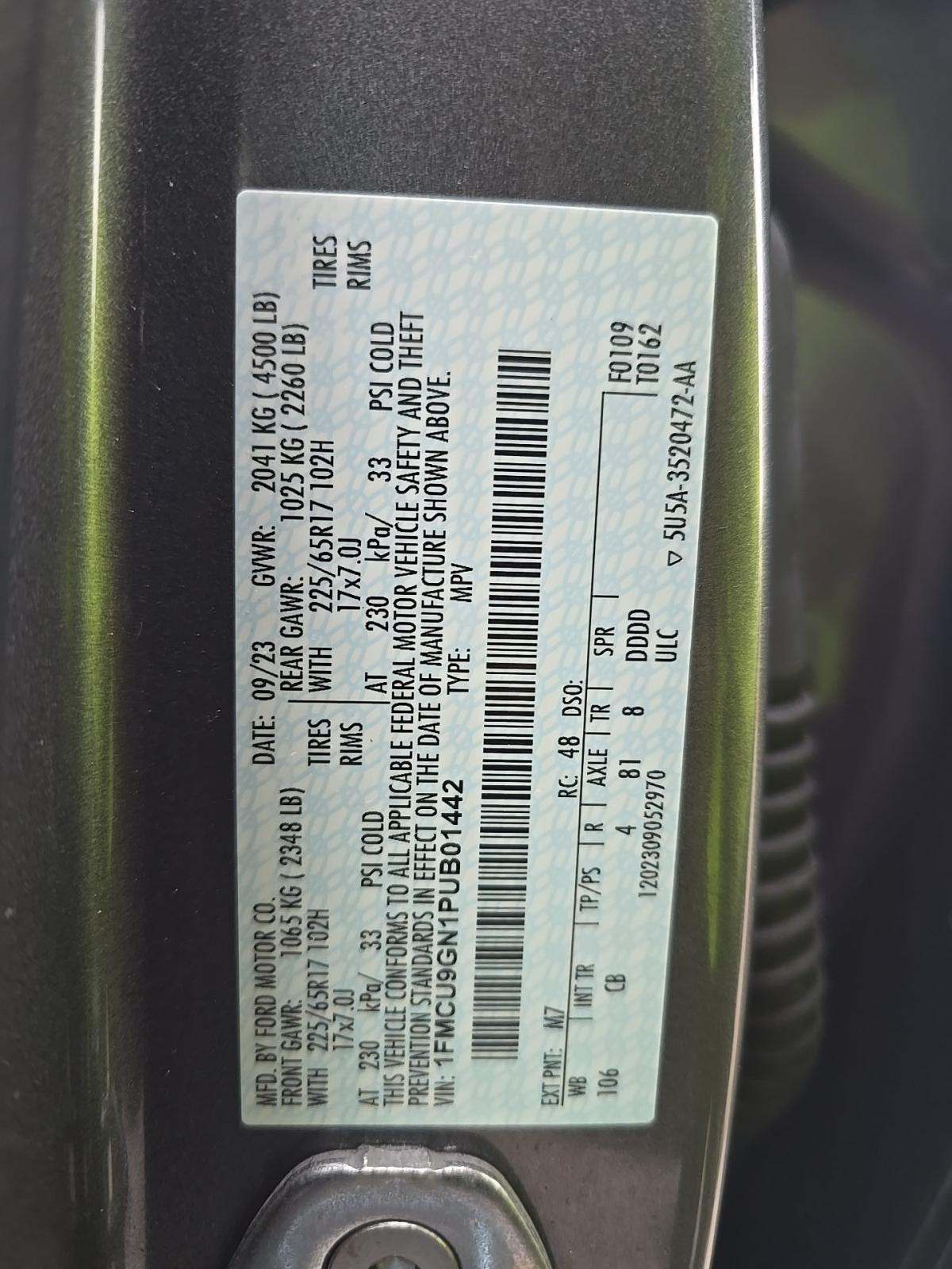 2023 Ford Escape Active AWD