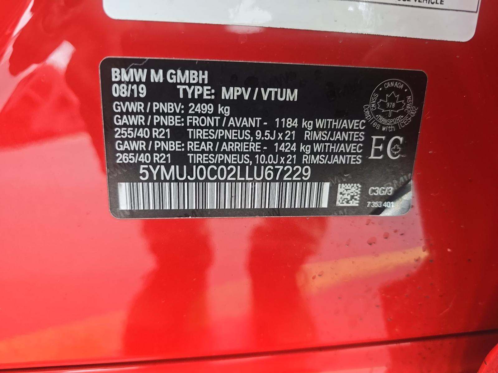 2020 BMW X4 M Base AWD