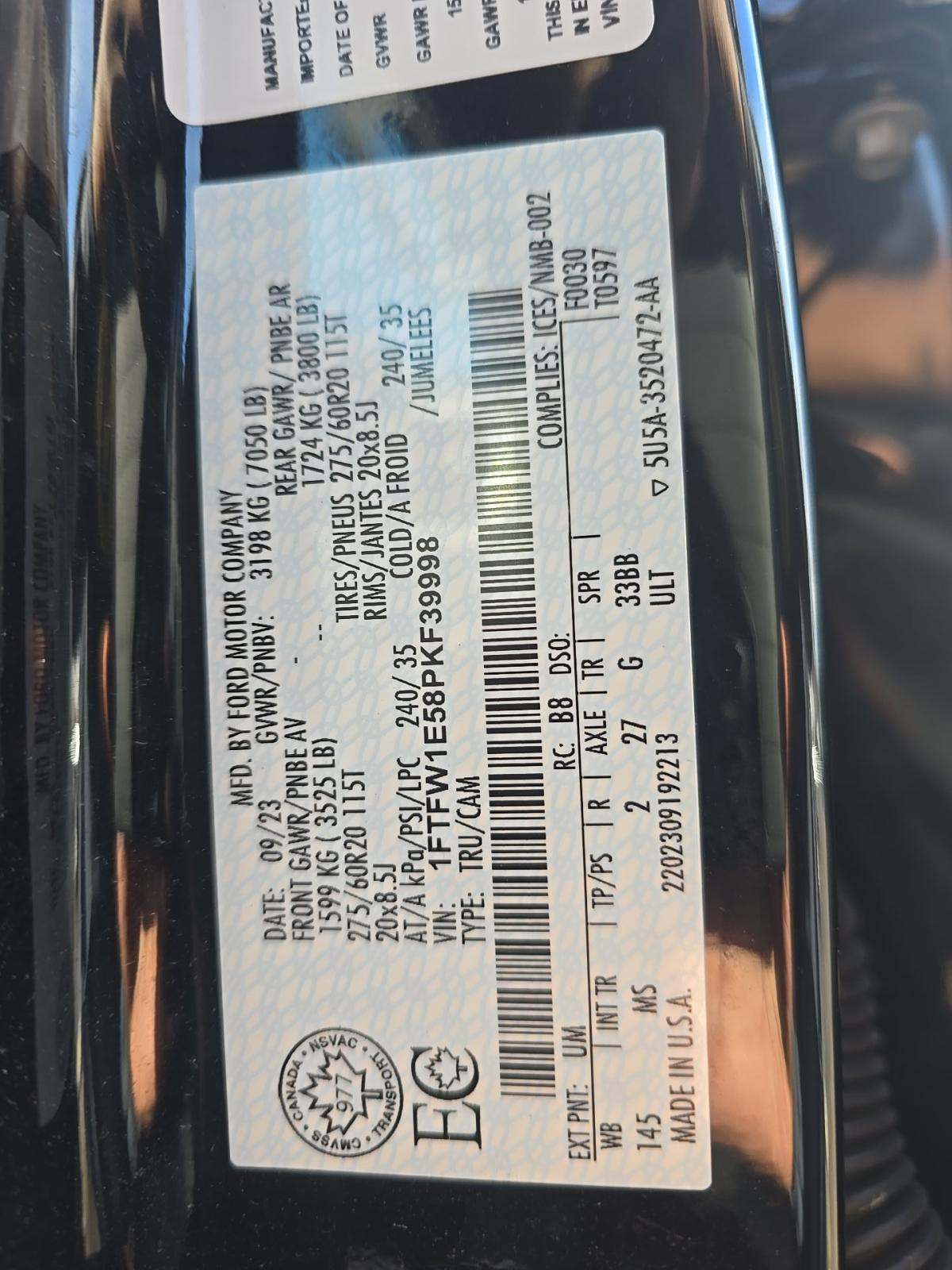 2023 Ford F-150 XLT AWD