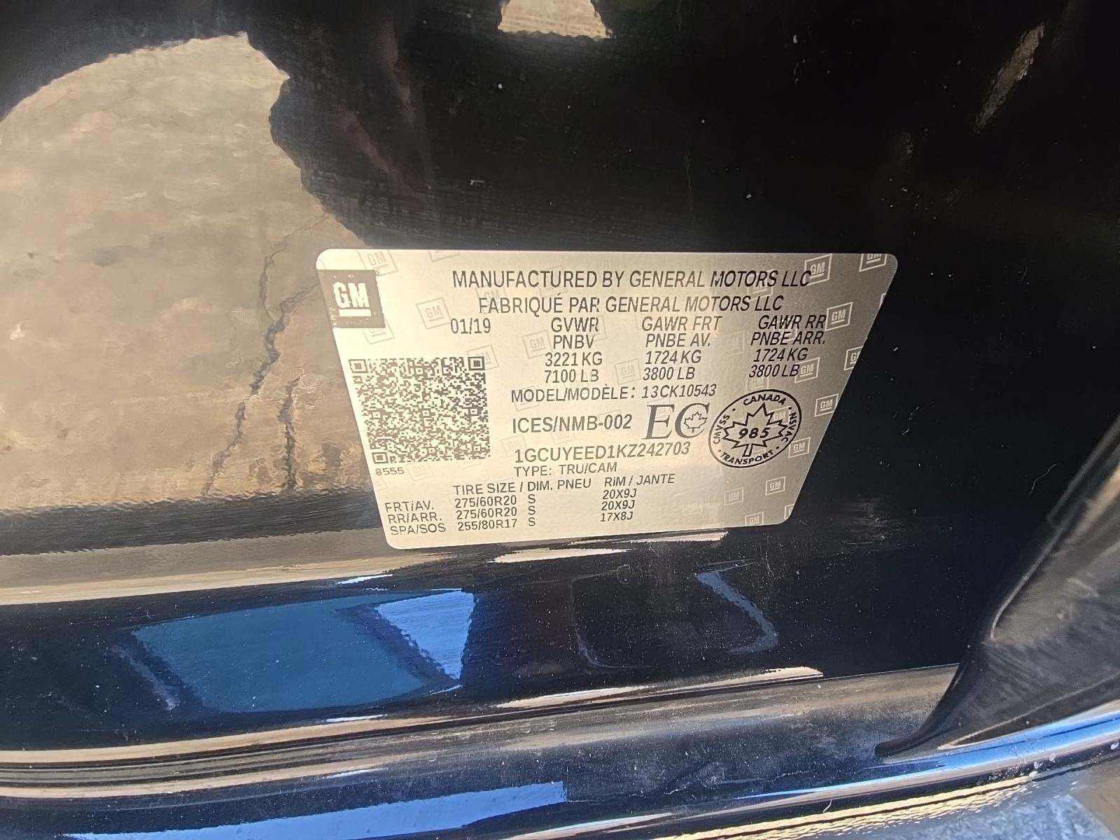 2019 Chevrolet Silverado 1500 RST AWD