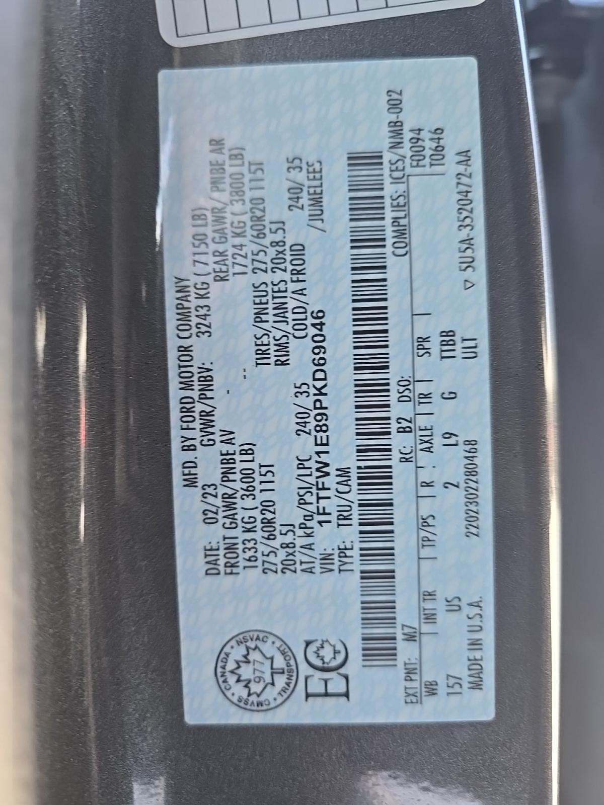 2023 Ford F-150 XLT AWD