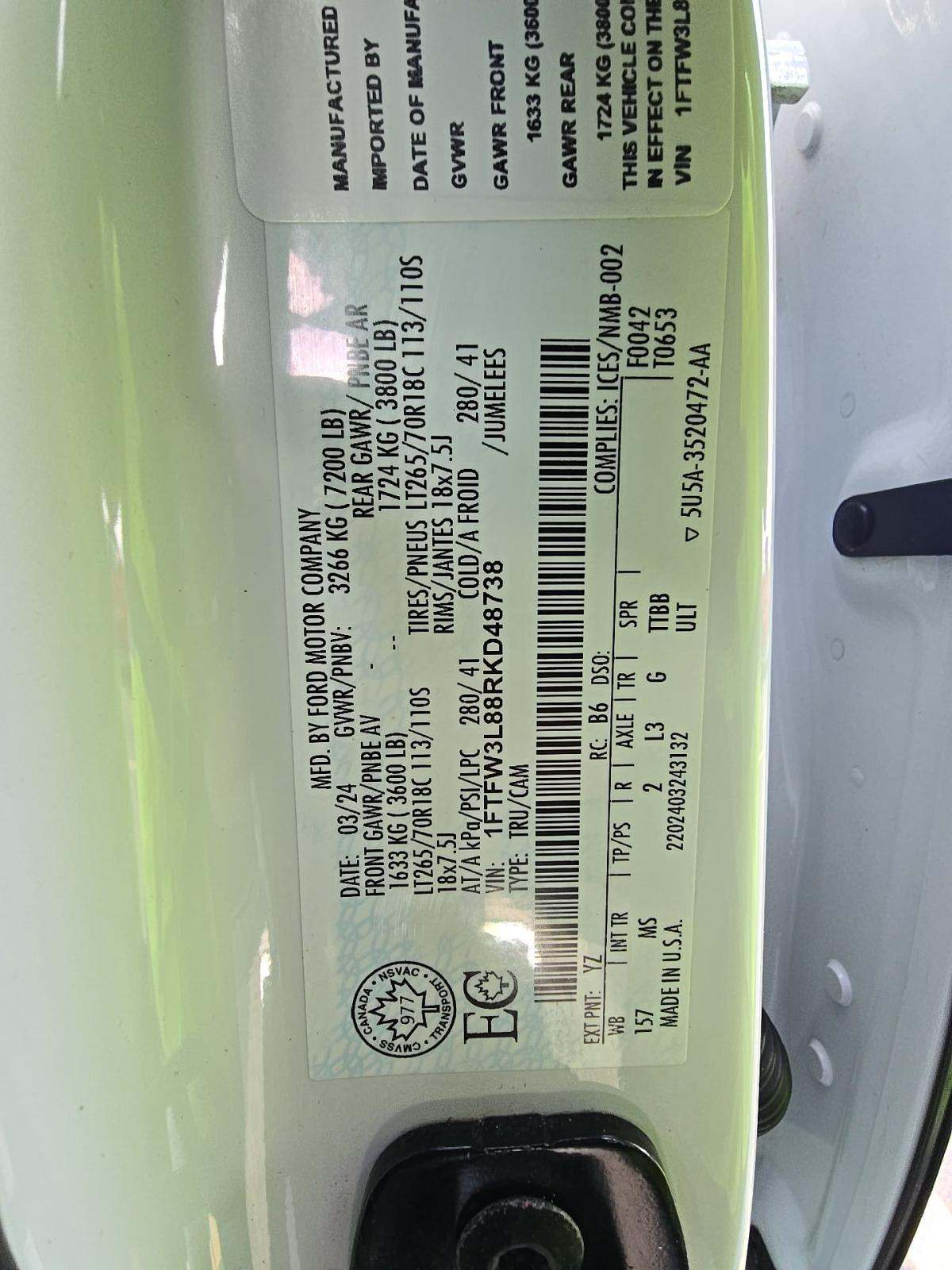 2024 Ford F-150 XLT AWD