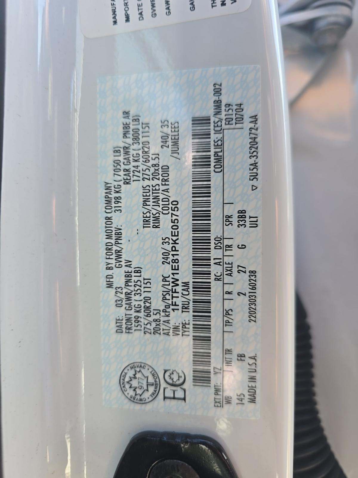 2023 Ford F-150 XLT AWD