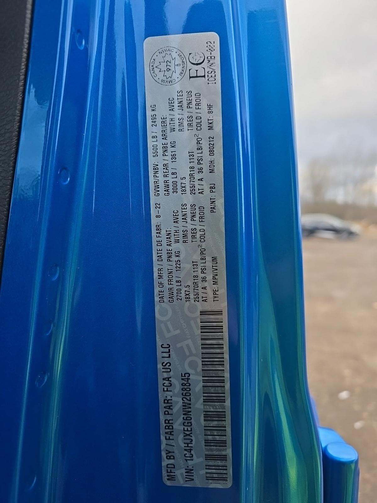 2022 Jeep Wrangler Unlimited Sahara AWD