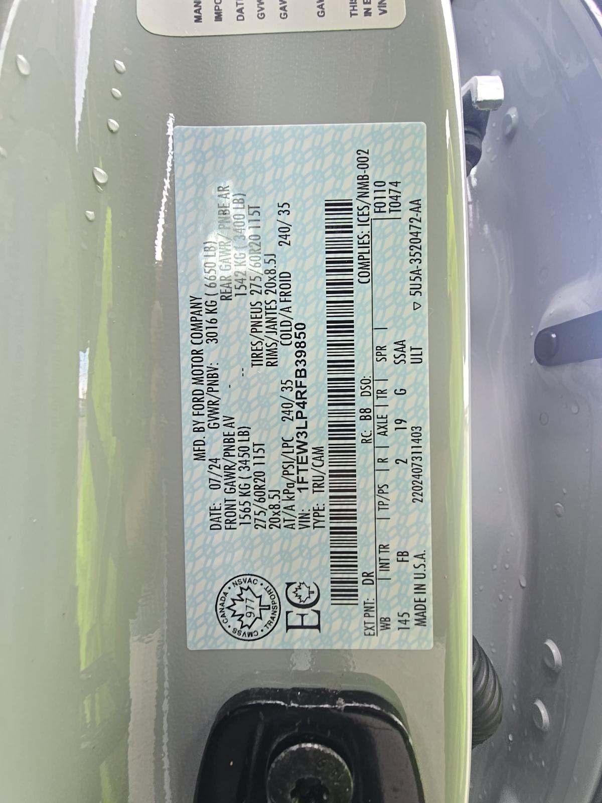 2024 Ford F-150 XLT AWD