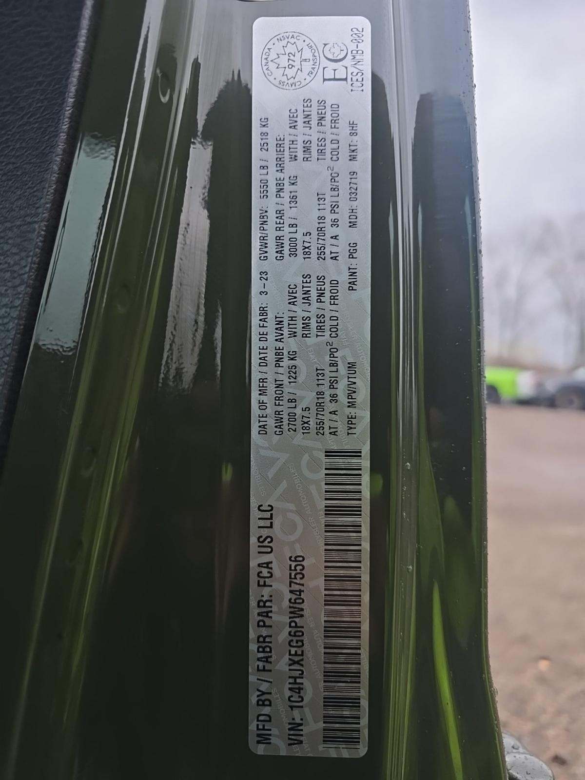 2023 Jeep Wrangler Sahara Altitude AWD