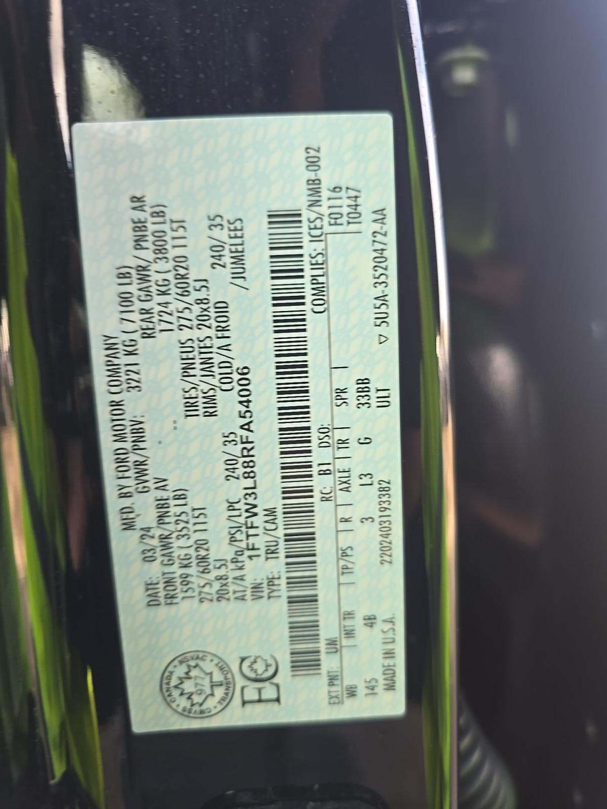 2024 Ford F-150 XLT AWD