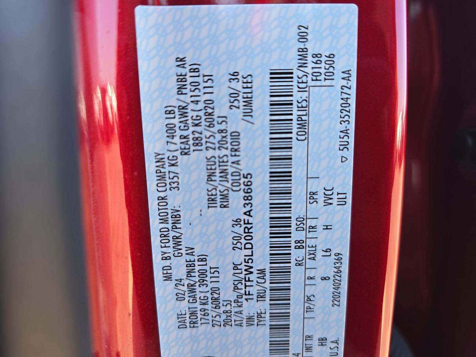 2024 Ford F-150 Hybrid Lariat AWD