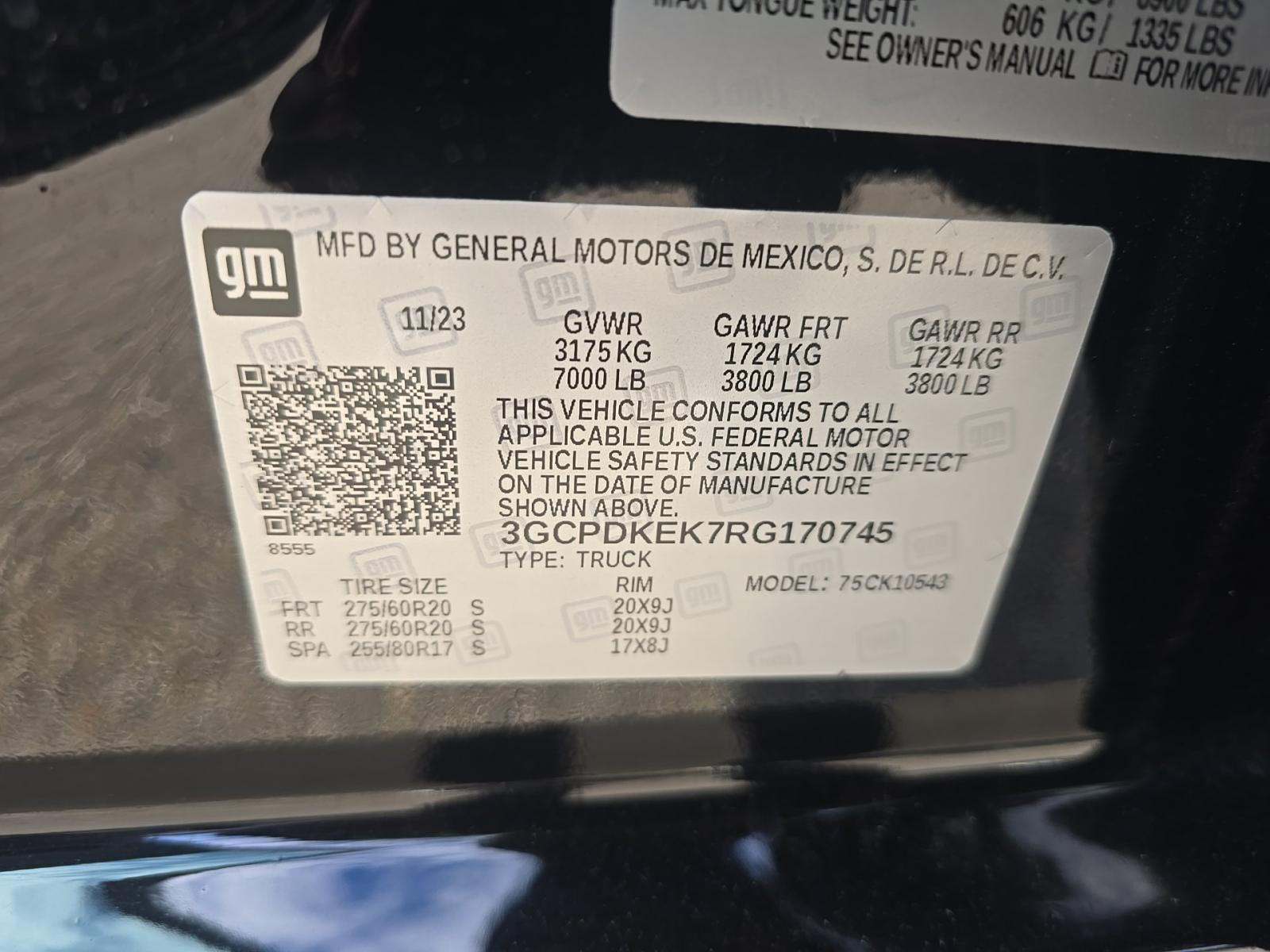 2024 Chevrolet Silverado 1500 LT AWD