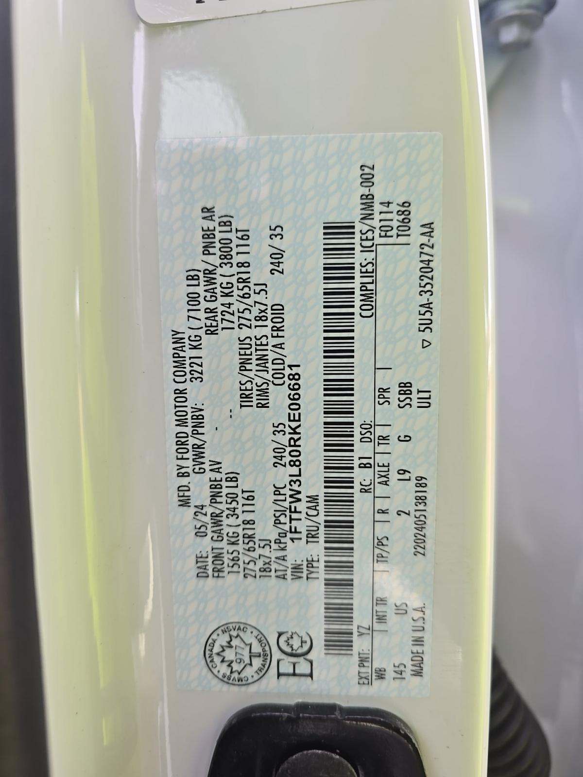 2024 Ford F-150 XLT AWD