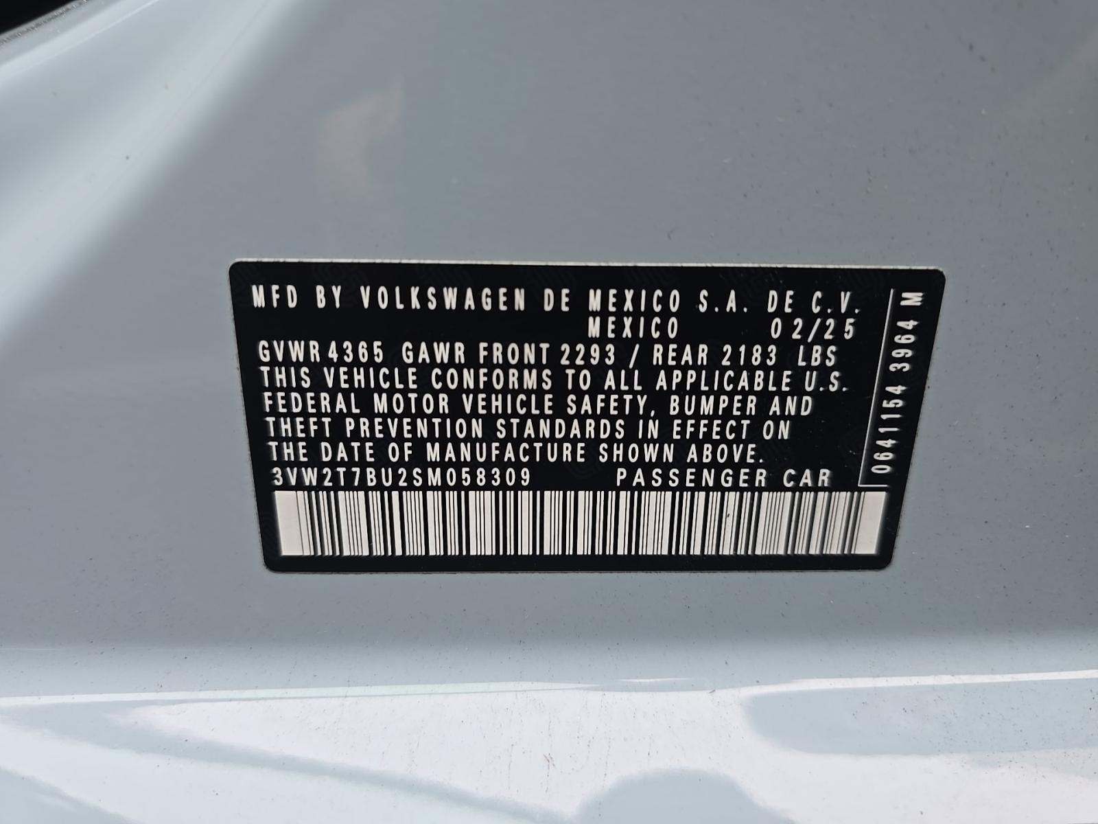 2025 Volkswagen Jetta 2.0T GLI Autobahn FWD