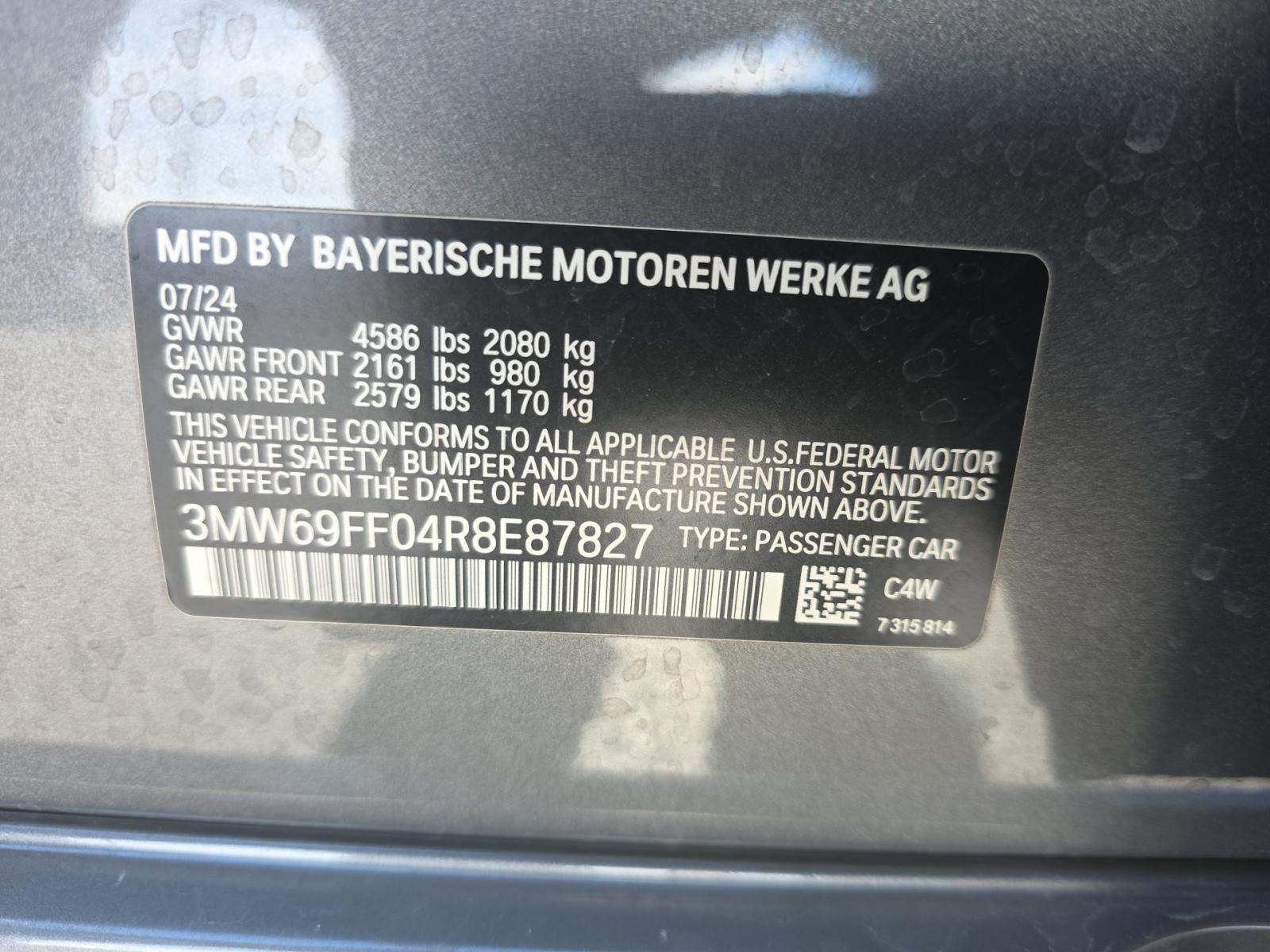 2024 BMW 3 Series 330i RWD