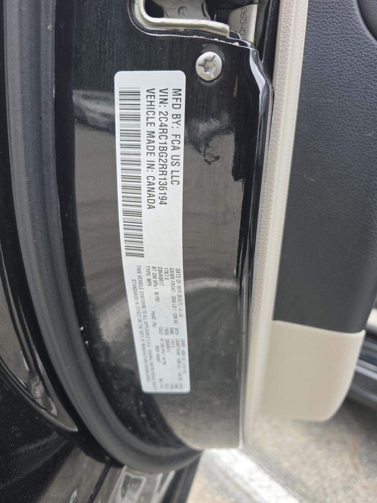 2024 Chrysler Pacifica Touring L FWD