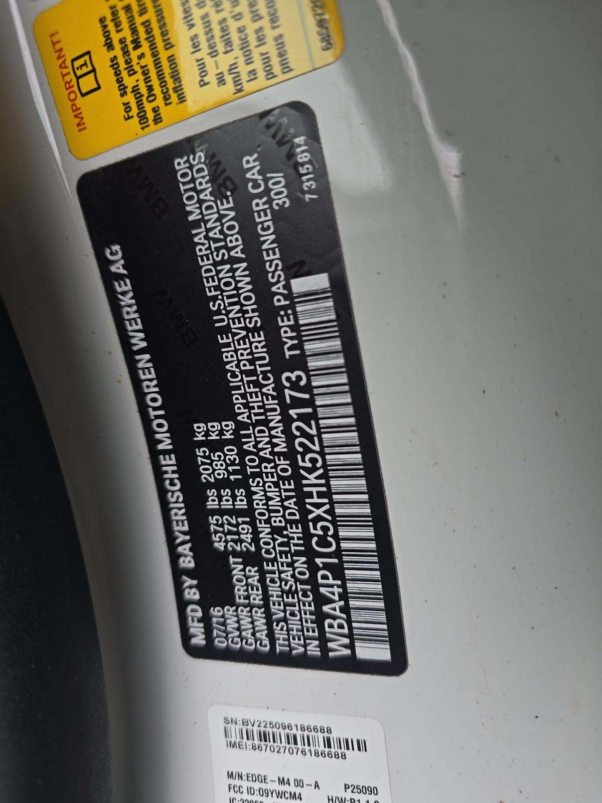 2017 BMW 4 Series 440i RWD