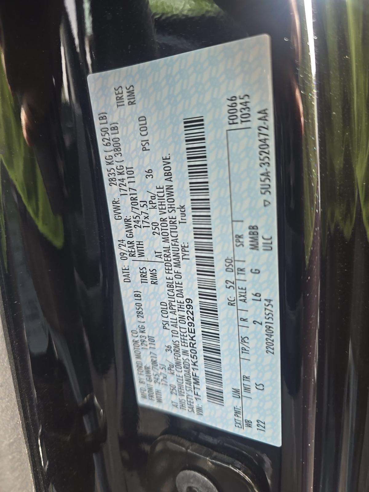 2024 Ford F-150 XL RWD