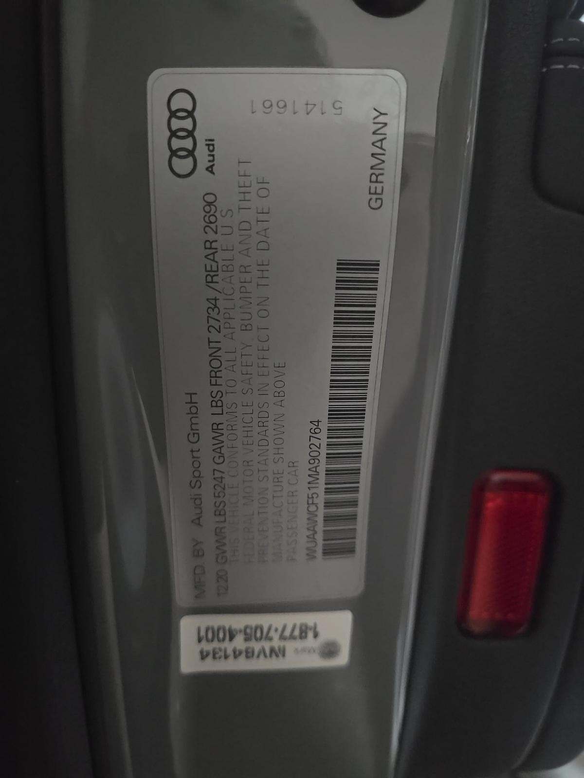 2021 Audi RS 5 Base AWD