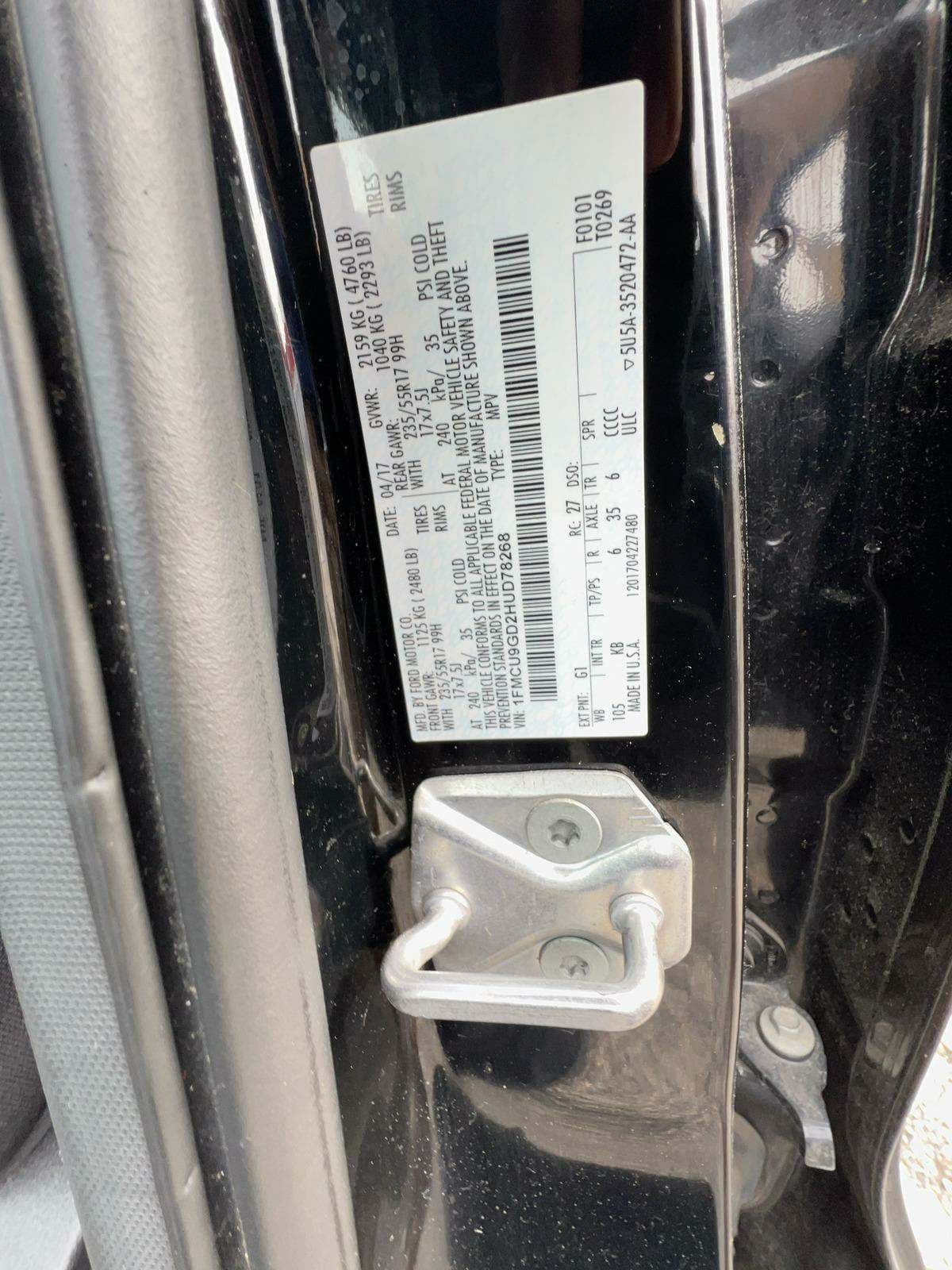 2017 Ford Escape SE AWD