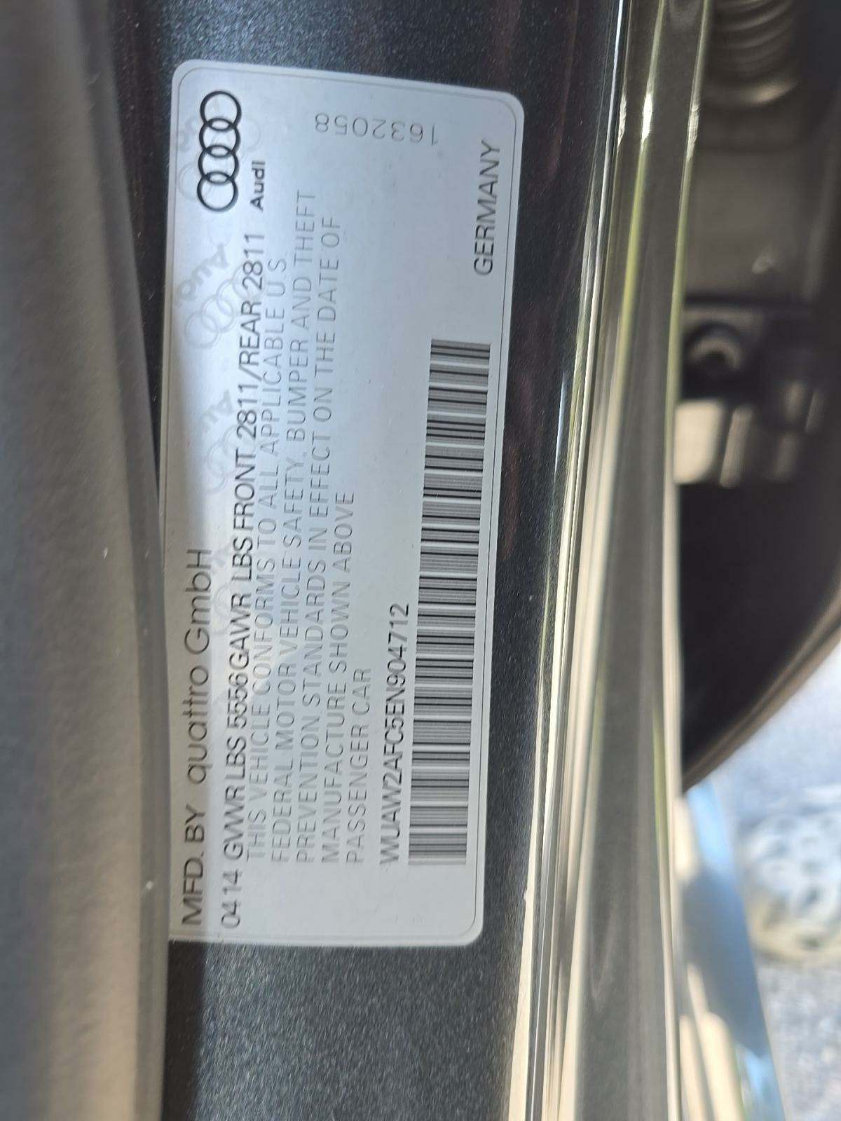 2014 Audi RS 7 Prestige AWD