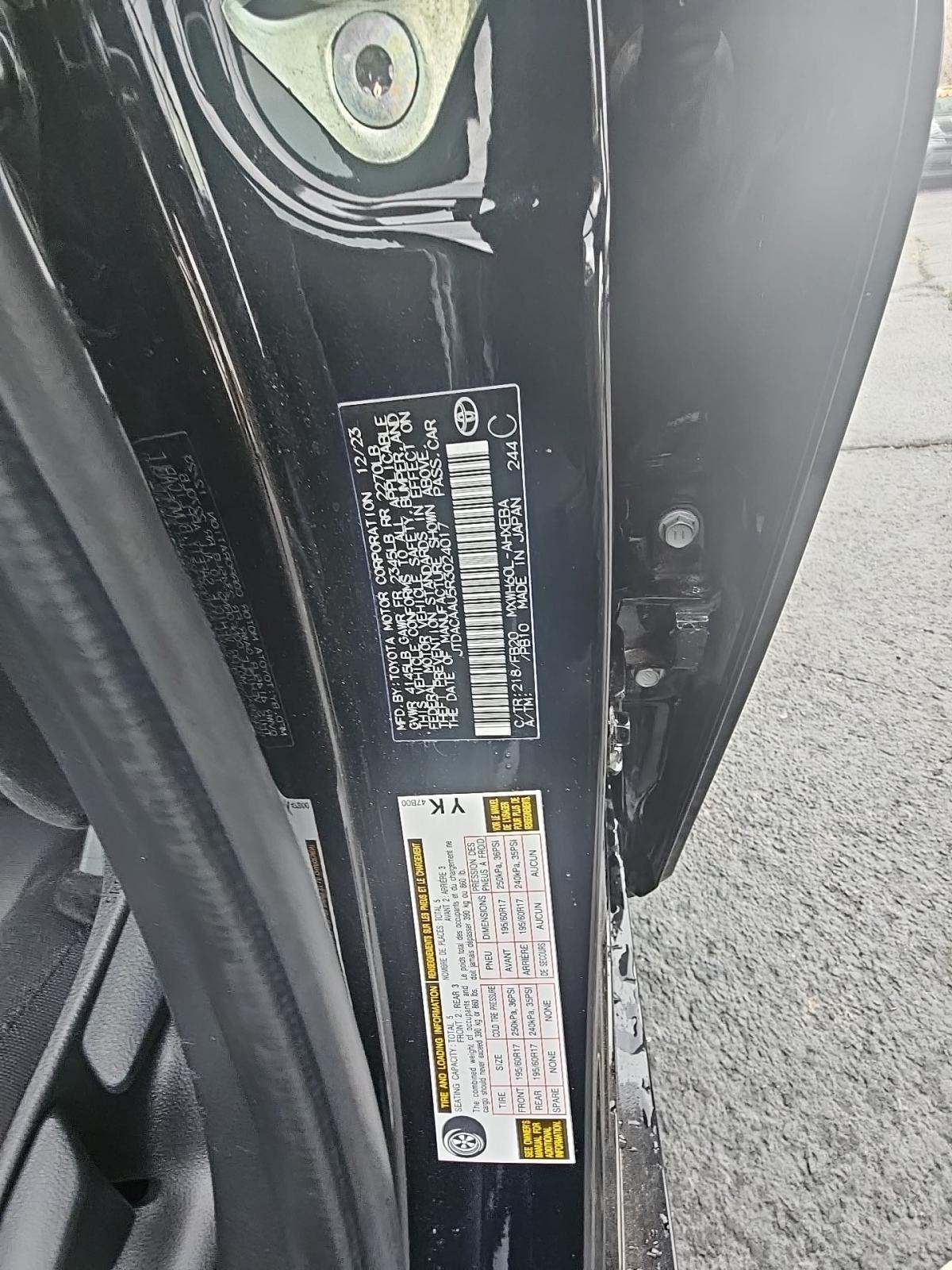 2024 Toyota Prius LE FWD