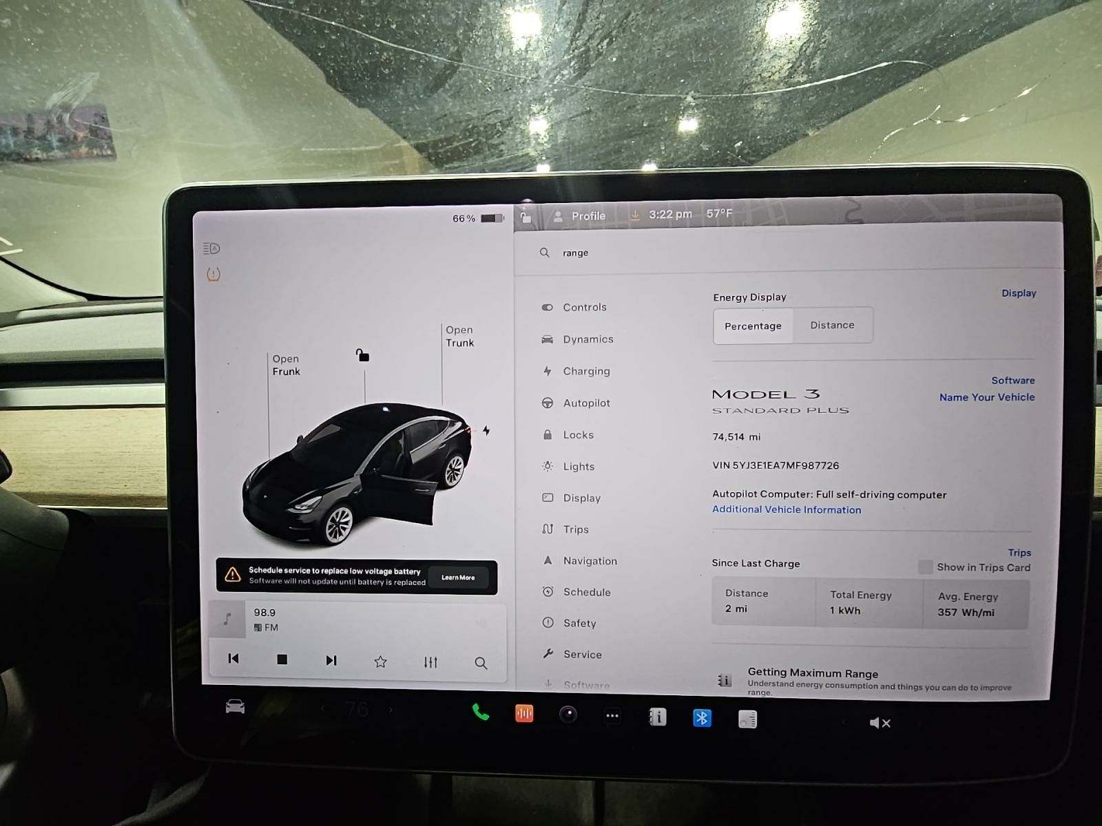 2021 Tesla Model 3 Standard Range Plus RWD