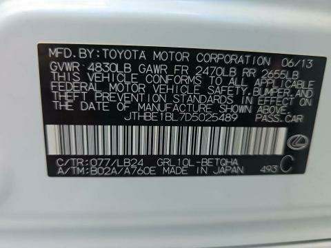 2013 Lexus GS GS 350 RWD