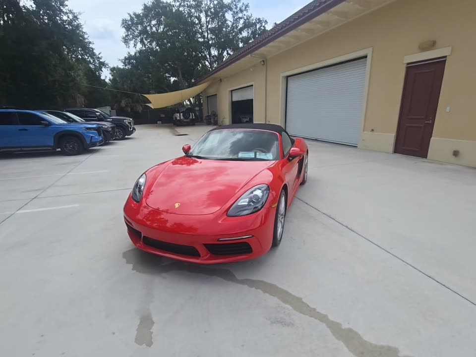 2017 Porsche 718 Boxster Base RWD