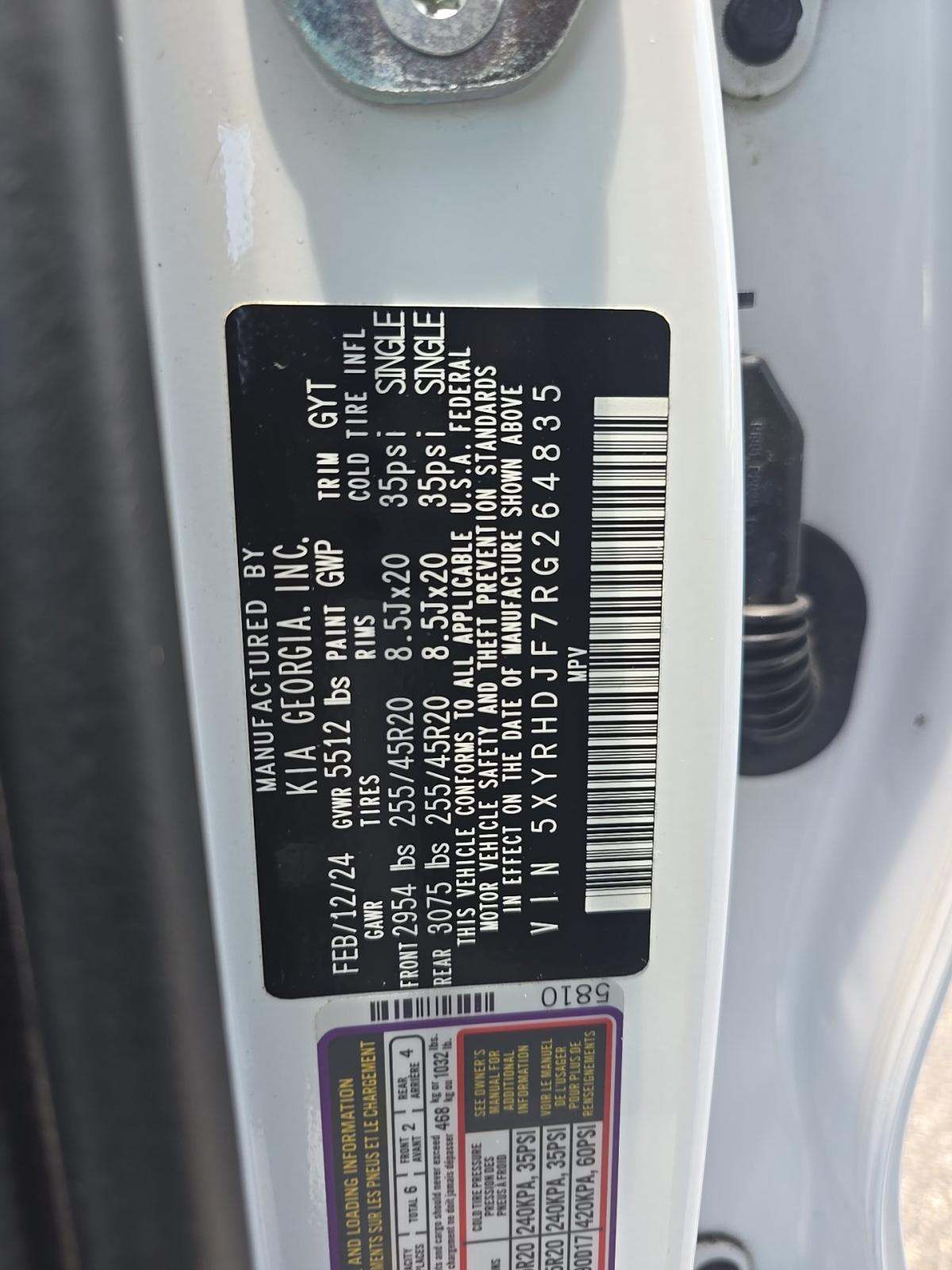 2024 Kia Sorento X-Line EX AWD
