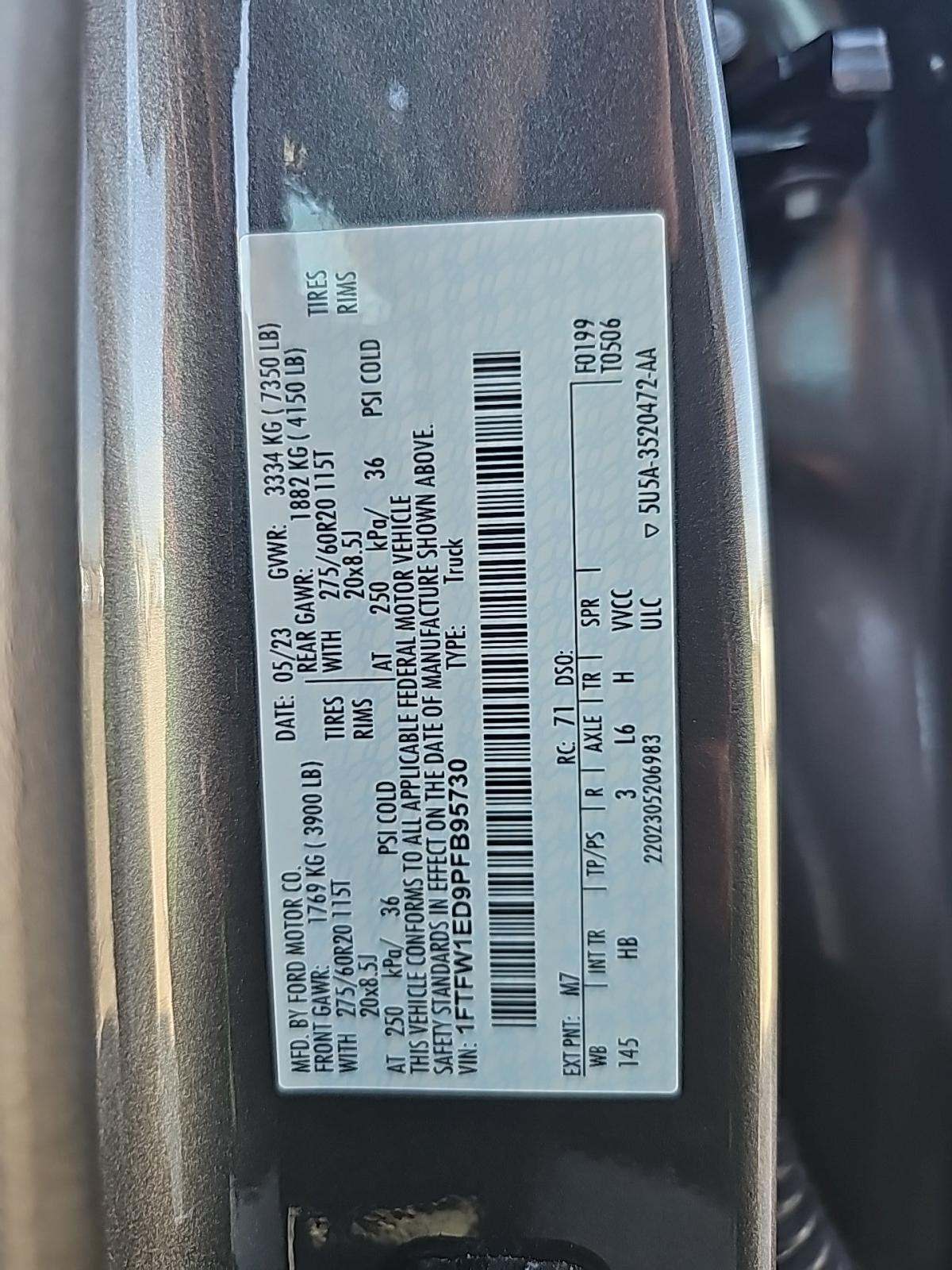 2023 Ford F-150 Hybrid Lariat AWD