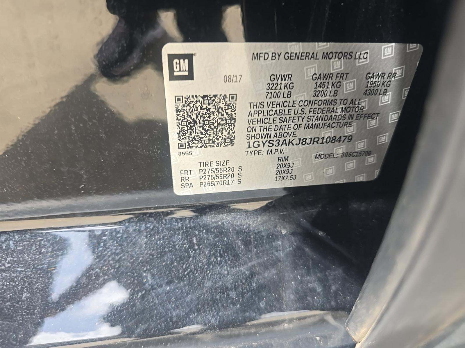 2018 Cadillac Escalade Base RWD