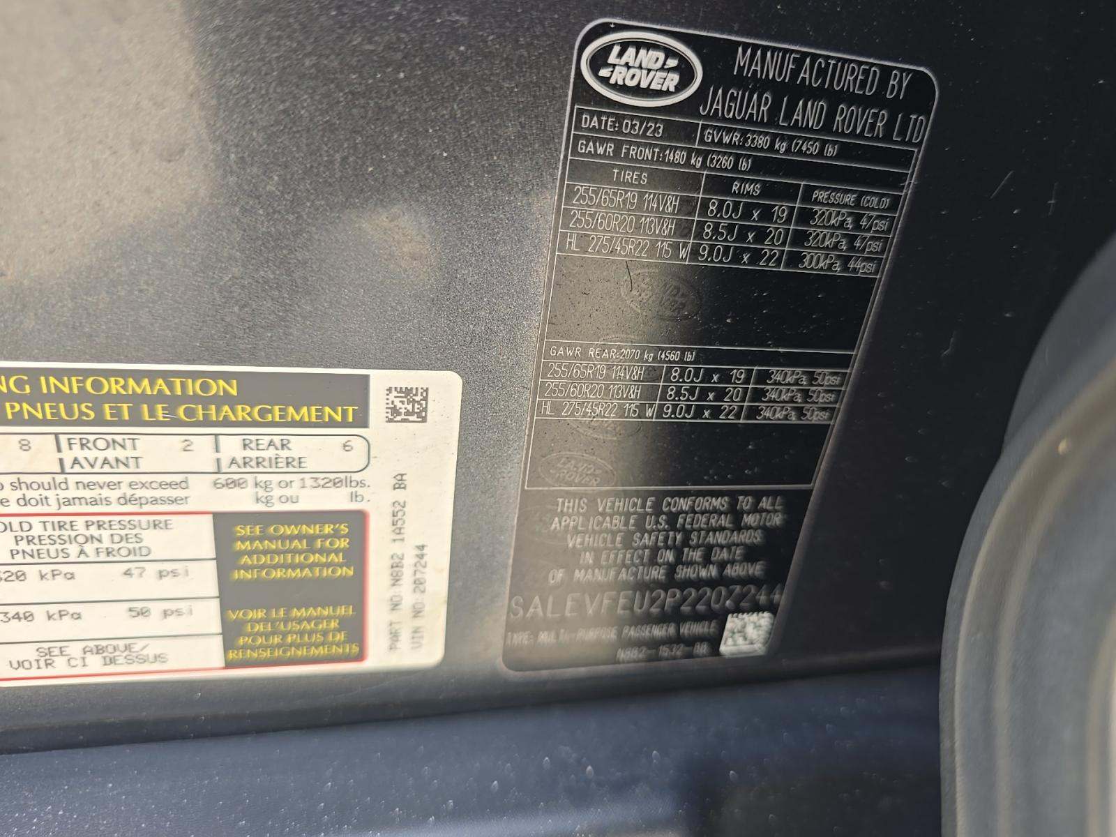 2023 Land Rover Defender 130 First Edition AWD
