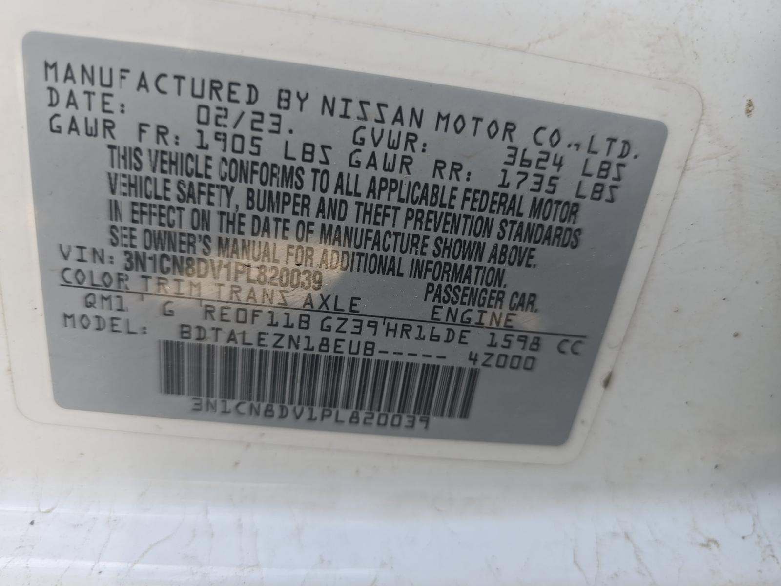 NISSAN VERSA - 5