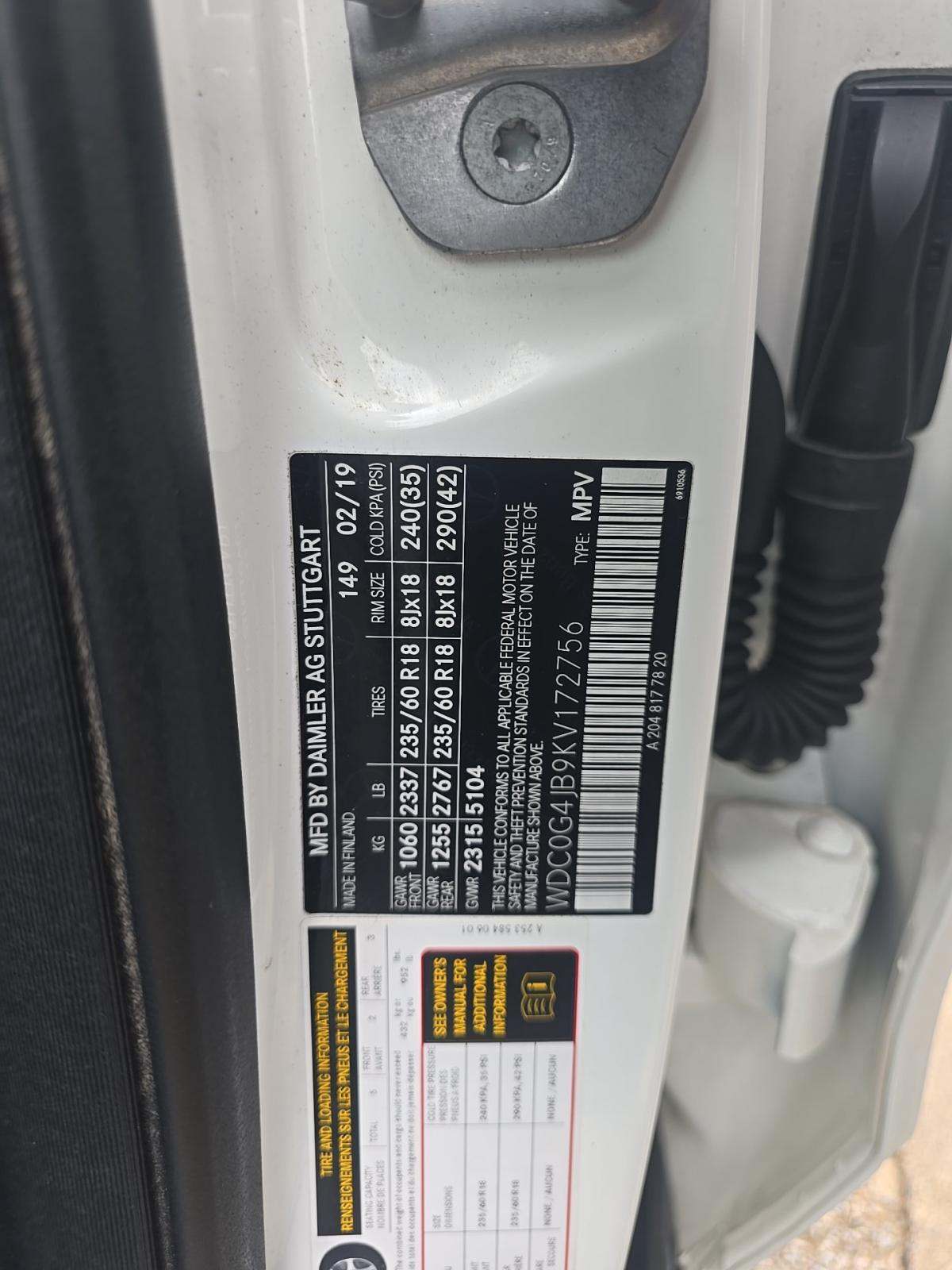 2019 Mercedes-Benz GLC GLC 300 RWD