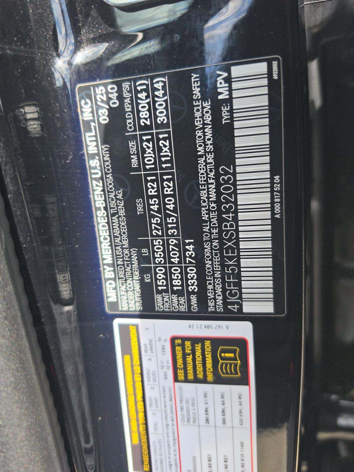 2025 Mercedes-Benz GLS GLS 450 AWD