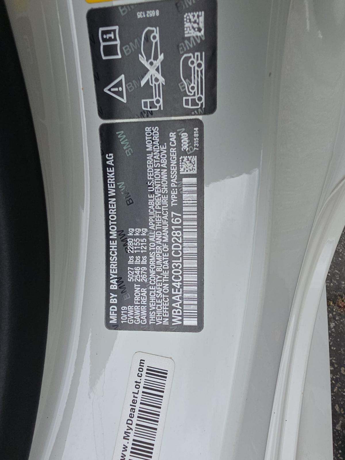 2020 BMW 8 Series 840i xDrive AWD