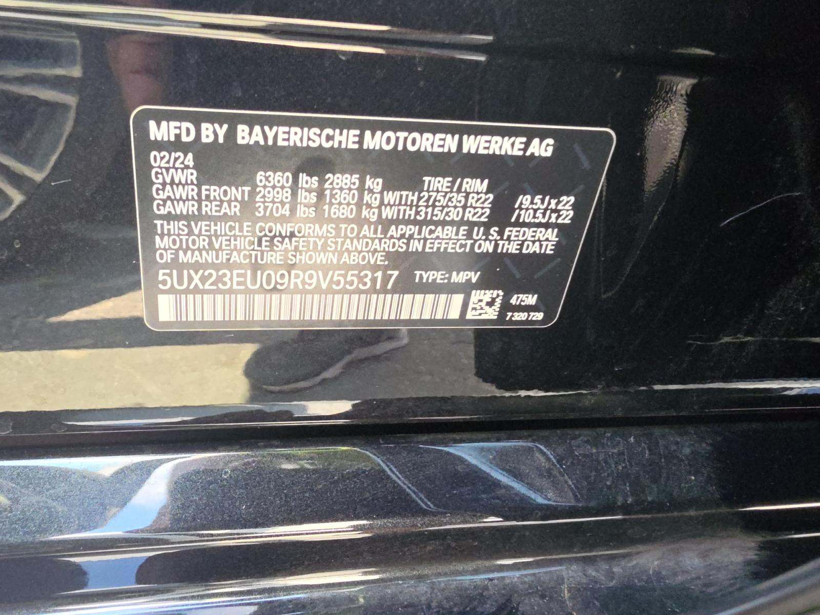 2024 BMW X5 xDrive40i AWD