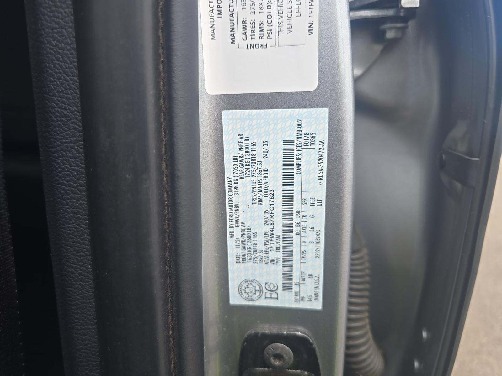 2024 Ford F-150 Tremor AWD