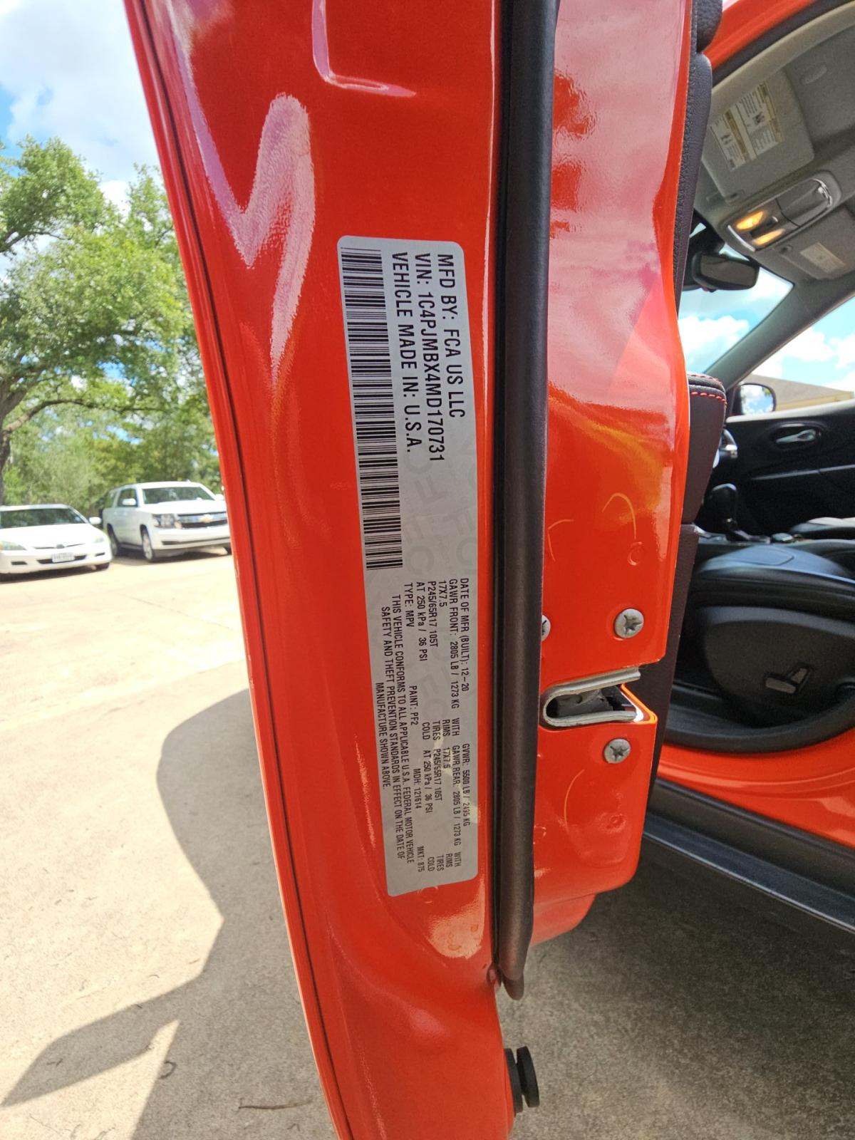 2021 Jeep Cherokee Trailhawk AWD