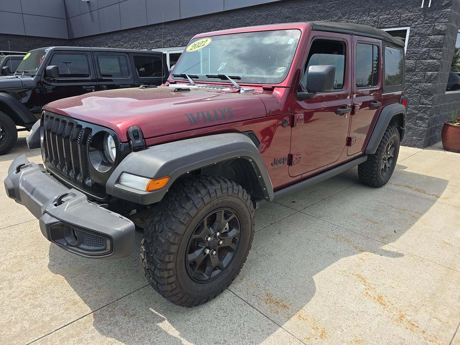 2022 Jeep Wrangler Unlimited Willys Sport Edition AWD