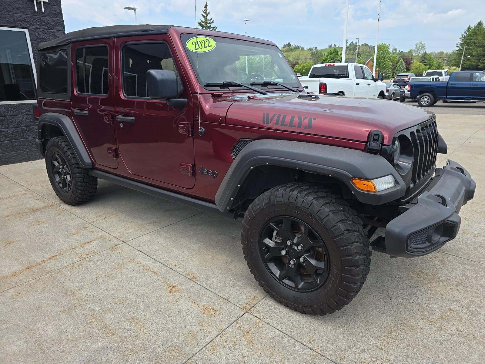 2022 Jeep Wrangler Unlimited Willys Sport Edition AWD
