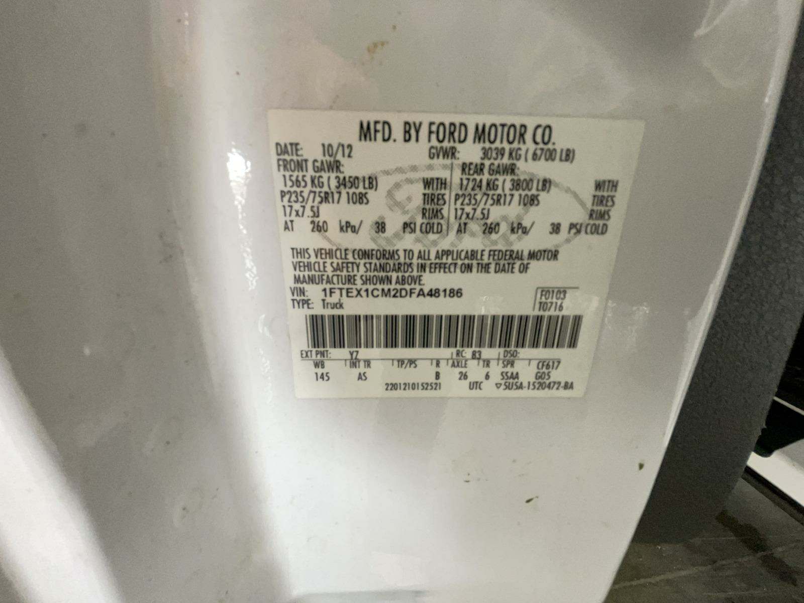 2013 Ford F-150 XL RWD