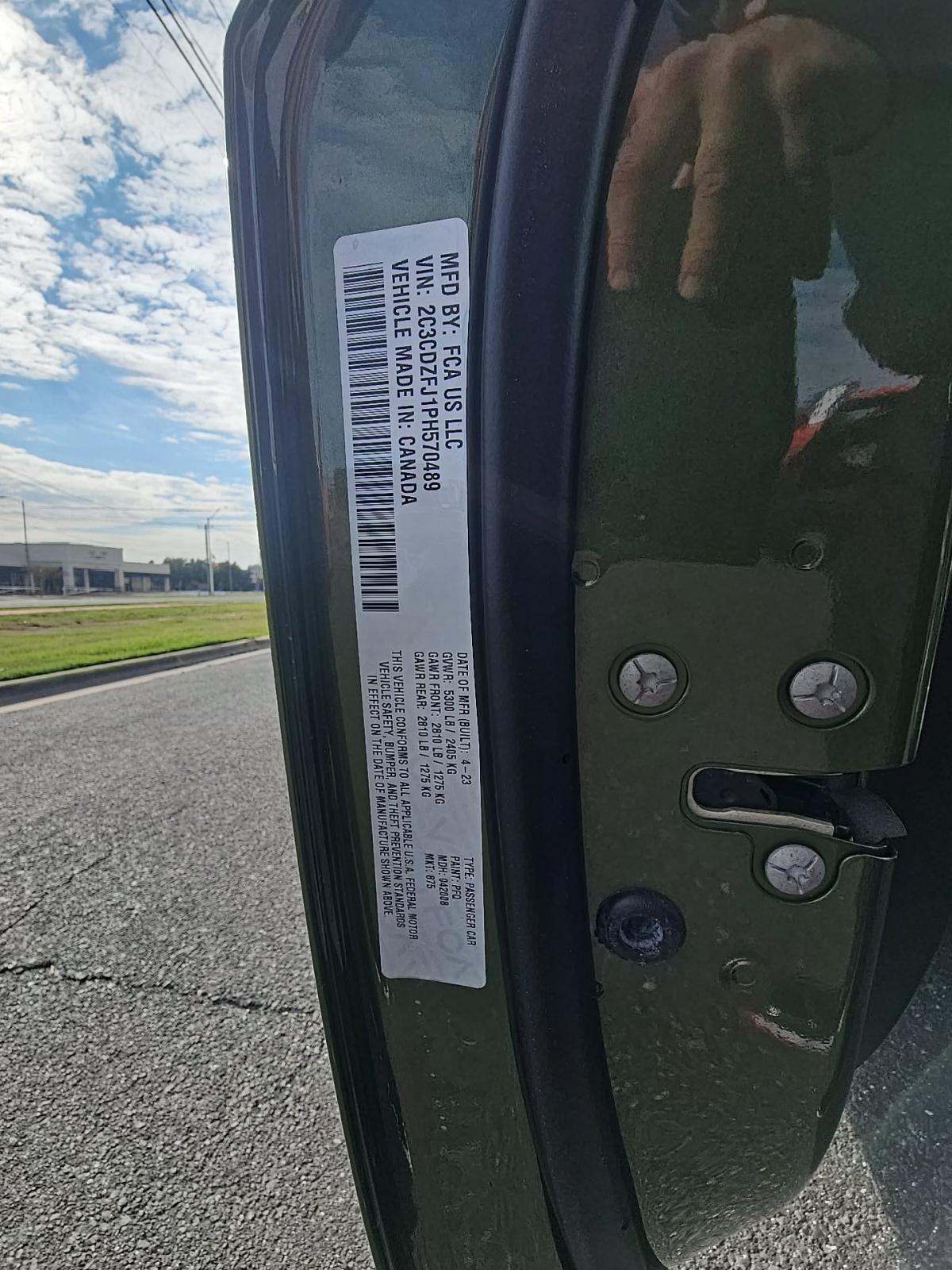 2023 Dodge Challenger R/T Scat Pack Widebody RWD