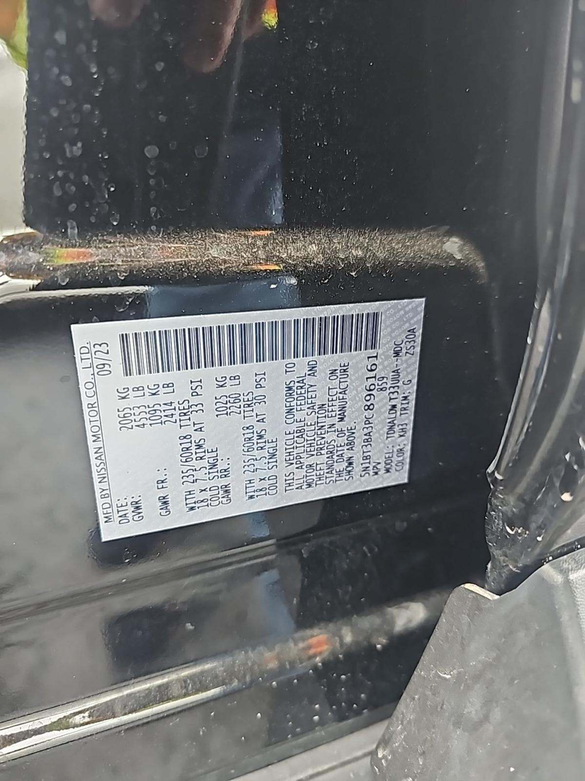 2023 Nissan Rogue SV FWD