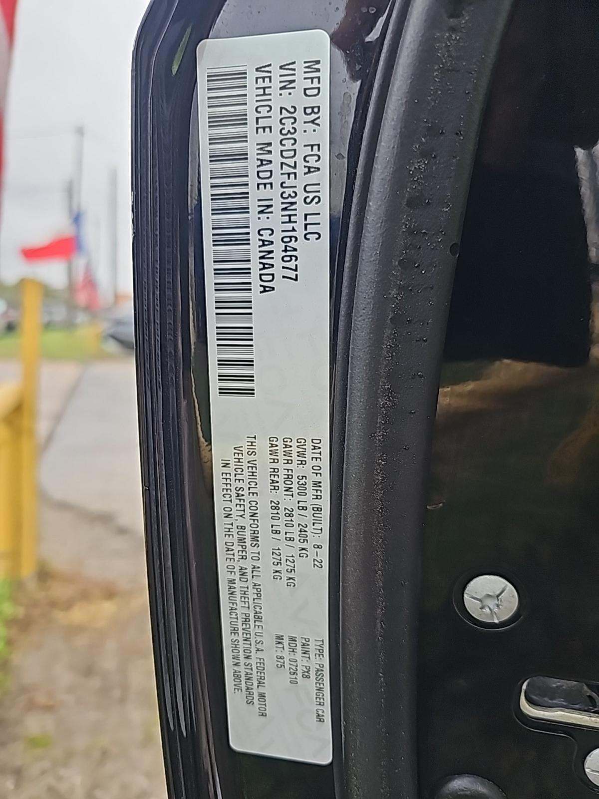 2022 Dodge Challenger R/T Scat Pack Widebody RWD