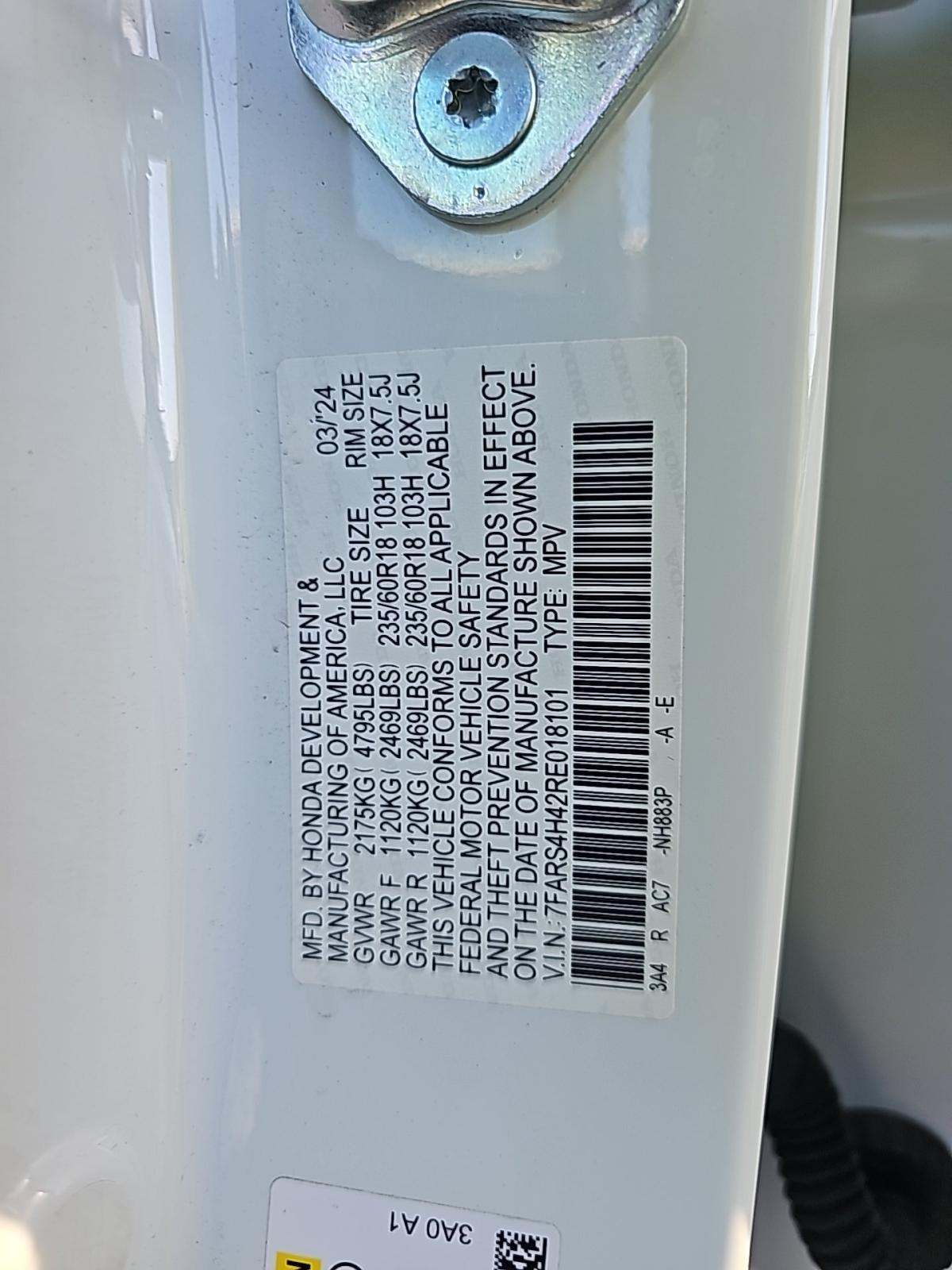 2024 Honda CR-V EX AWD