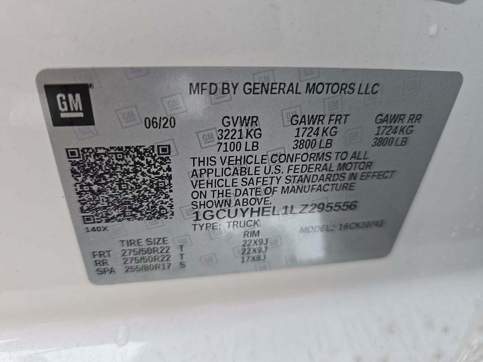 2020 Chevrolet Silverado 1500 High Country AWD