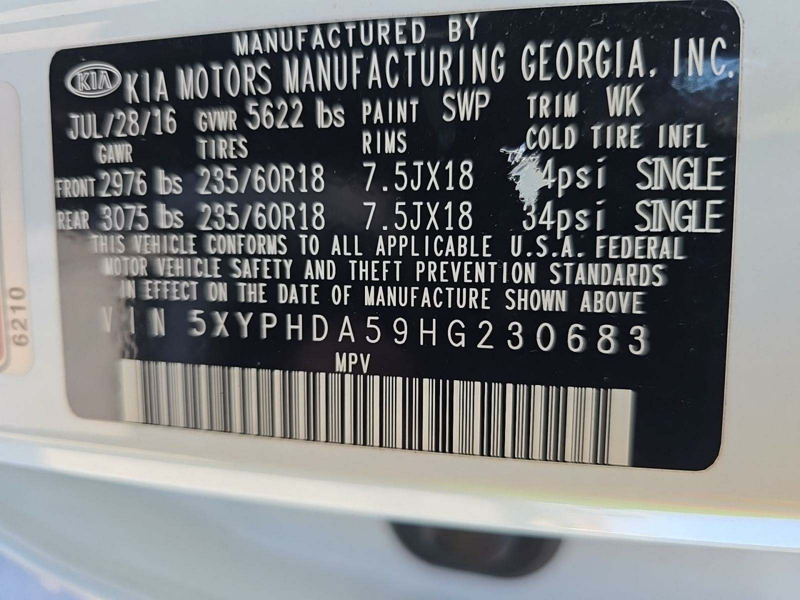 2017 Kia Sorento EX AWD