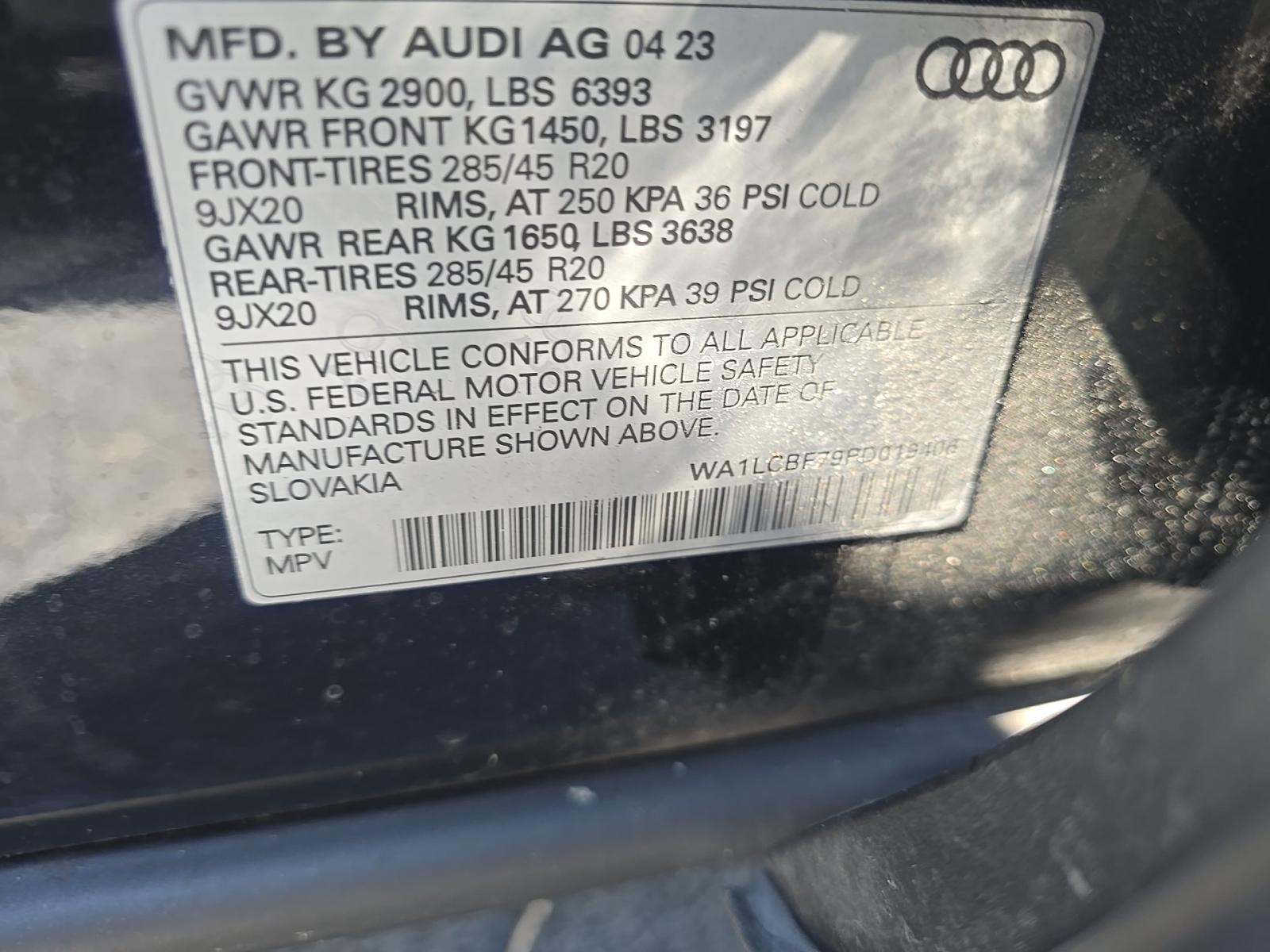 2023 Audi Q7 Premium Plus AWD
