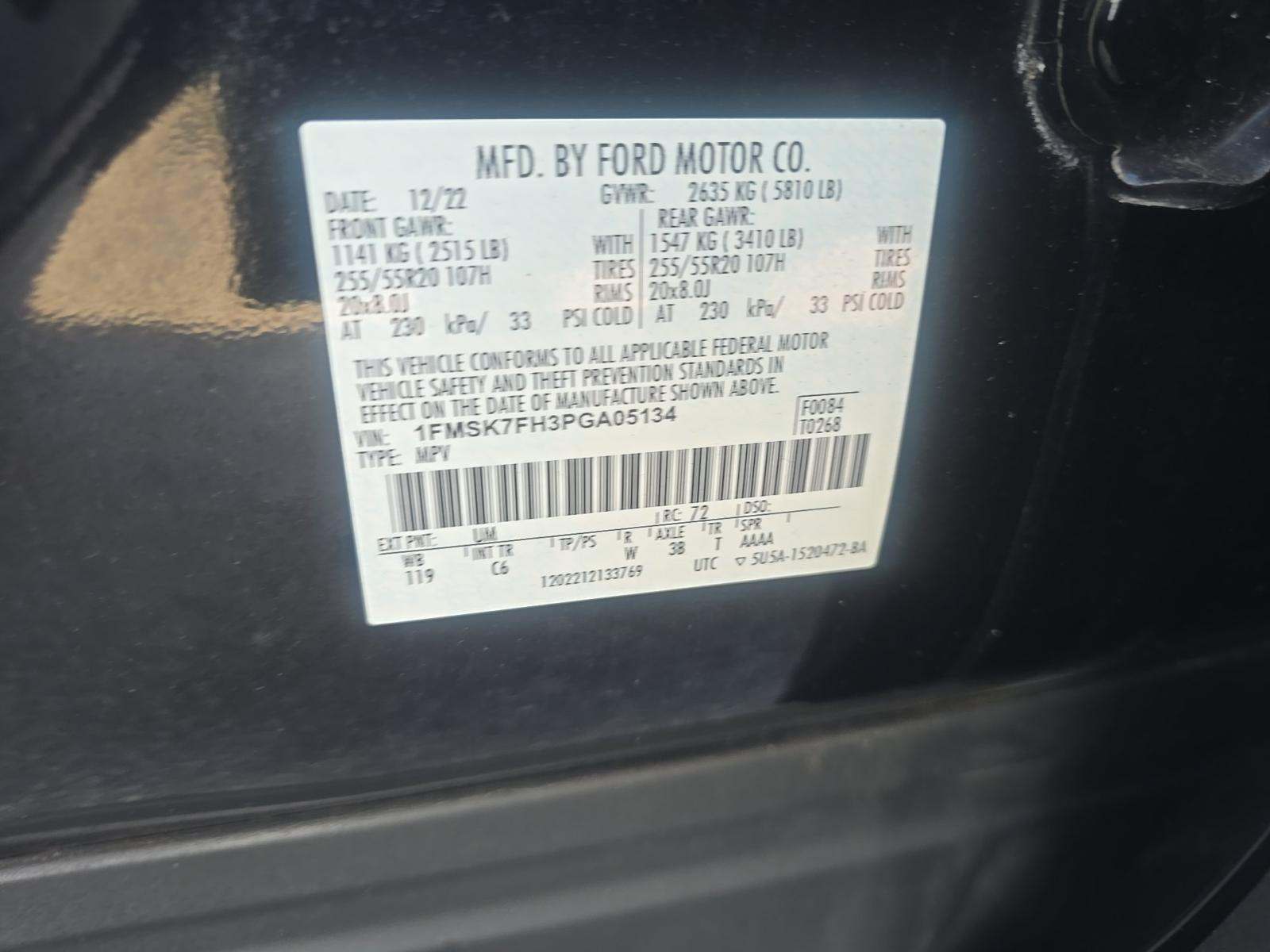 2023 Ford Explorer Limited RWD