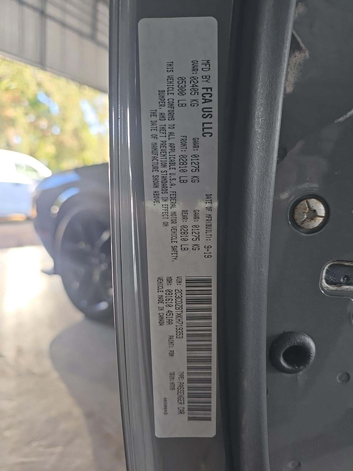 2019 Dodge Challenger R/T RWD