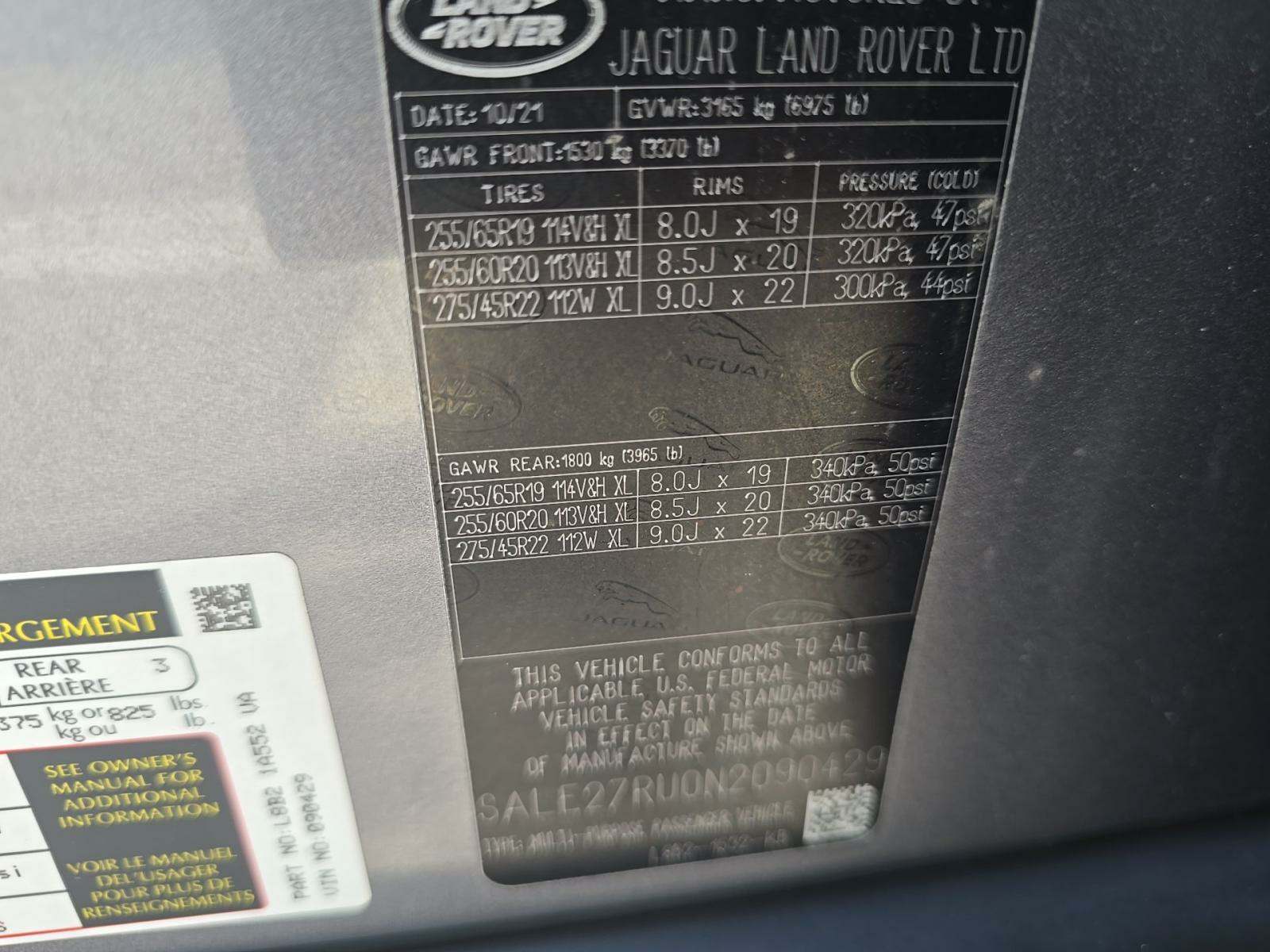 2022 Land Rover Defender 110 X-Dynamic SE AWD